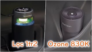 ✅ Review máy lọc không khí xe Michellin ML19 và lọc không khí ozone Xiaomi Eraclean Có đáng tiền [upl. by Alake]