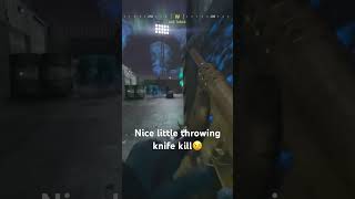 Nice little throwing knife kill 😉codmw3 viralshorts [upl. by Echo]