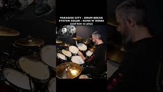 LEARN THE DRUMS OF “PARADISE CITY” by Guns n Roses  STEVEN ADLER [upl. by Allwein]