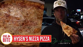 Barstool Pizza Review  Hysens Nizza Pizza Fort Worth TX [upl. by Yarezed]