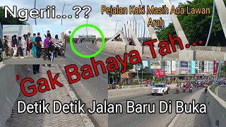 Tak Hiraukan Bunyi Sirine Dan Petugas Pejalan Kaki Berakhir❓❓❓Detik Detik Jalan Baru Di Buka [upl. by Isidore823]