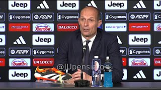 ALLEGRI post JuveFiorentina 10 conferenza stampa quotNon era facile ripetere il 1° tempo Chiesaquot [upl. by Ayekahs]