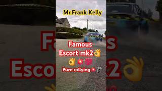 Frank Kelly Escort MK2 FrankKellyRallying 👌💥motorsport rally racing shorts [upl. by Maples239]