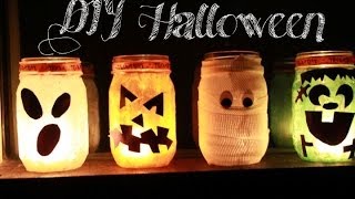 DIY Linternas para Halloween [upl. by Kaye326]