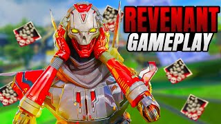 Controller Revenant Gameplay  Squads Apex Legends [upl. by Regnij]