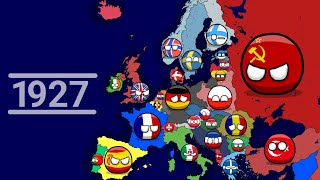 History of Europe 19002023 Countryballs [upl. by Yras258]