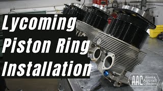 How To Lycoming Piston Ring Gaps [upl. by Ogren182]