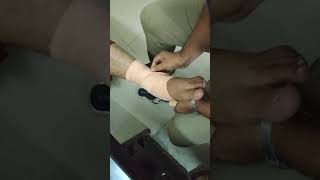 How to apply creb bandage to Ankle [upl. by Raquela]