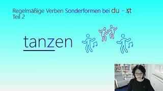 Grammatik A1  Regelmäßige Verben  Sonderformen  Teil 2  Mit Valentyna Schmieder [upl. by Esinehs]