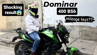 BS6 Dominar 400 2023  Mileage Test  Telugu Motovlogs  VR Mototube [upl. by Ametaf]