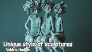 Unique style of sculptures Valérie Hadida [upl. by Ahsii]