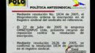 El empleo en Colombia I Política Antisindical [upl. by Diva]