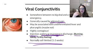 Bacterial and Viral Conjunctivitis [upl. by Yenetruoc501]