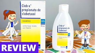 GALDERMA CLOB  X SHAMPOO❤️😱PROPIONATO de CLOBETASOL💙REVIEW✨RESEÑA🏆DERMALOVERS😍SKINCARE [upl. by Rothwell]