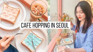 Day in My Life  Cafe Hopping in Seoul Instagram Famous Cafes [upl. by Tris]