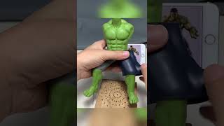 Clay Artisan JAY ：Crafting a Stunning Hulk Portrait in Clay [upl. by Wolfgram362]