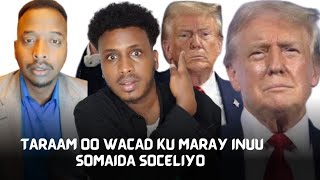 Hayeey Away Somalidii darbiga ka booday Donald Trump oo wacad ku maray inuu dib ucelinaayo [upl. by Esimehc]