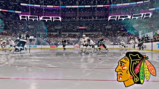 Chicago Blackhawks vs Los Angeles Kings NHL 25 4K [upl. by Sedecrem497]