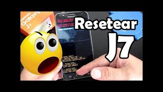 Resetear Samsung Galaxy J7 Hard Reset o Factory Reset Telefono Samsung Galaxy [upl. by Flodnar]