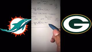 The NFL Script  Dolphins vs Packers Week 13 Must See [upl. by Waltner]