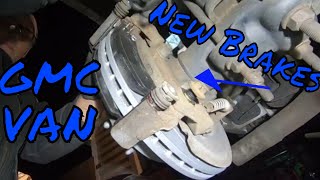 Rear brakes GMC 2500 Savana van chevy express autorepair [upl. by Coretta]