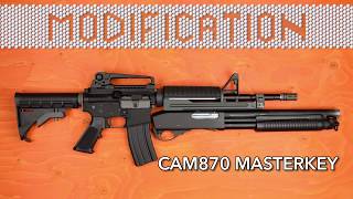 MODIFICATION  APS CAM870 MASTERKEY  AIRSOFT [upl. by Zasuwa]