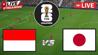 EFOOTBALL INDONESIA VS JEPANG  KUALIFIKASI PIALA DUNIA 2026 [upl. by Mandi945]