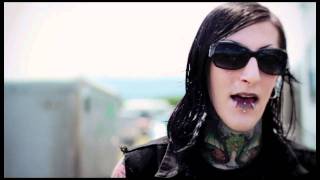 Motionless In White  Warped Tour 2011 Update [upl. by Nairadal597]