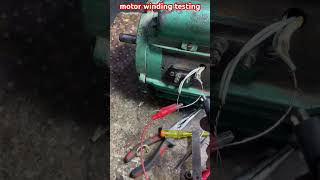 Motor winding ampere testing athome motor winding ampere testing [upl. by Basilio]