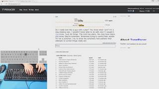 TypeRacer 166163 vs Michael Deroche [upl. by Amil]