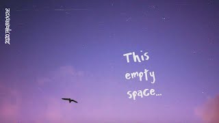 James Arthur  Empty Space Lyrics [upl. by Kaja207]