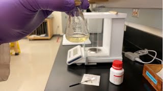 Multistep Synthesis Benzilic Acid Part 1  Synthesis Benzoin [upl. by Evot]