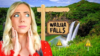 Wailua Falls Hike in Kauai Hawaii  Is it safe [upl. by Leupold]