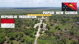 77 KM KE PERBATASAN SOTA INDONESIA  PAPUA NEW GUINEA [upl. by Lot951]