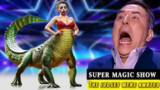 Americas Got Talent 2024 Sacred Rianas SpineChilling Magic Act Leaves Judges and Audience Socks [upl. by Nitsugua]