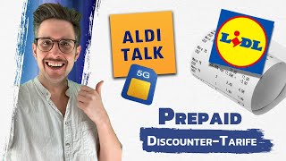 Die BESTEN DiscounterTarife – Aldi Lidl Penny Netto amp Co 2024 [upl. by Atteroc77]