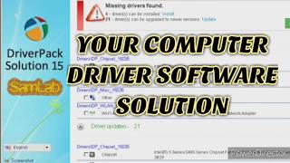 how to install your driverpack solution offline [upl. by Llenoil4]