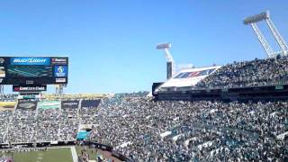 B52 Bomber Flyover Jaguars Stadium Florida [upl. by Laden557]