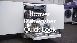 HOOVER HDish 600 Fullsize WiFienabled Dishwasher  Quick Look [upl. by Malim]