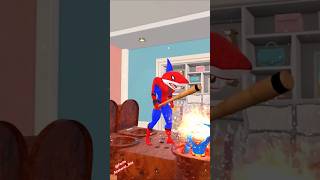 Spiderman funny playing 😂shorts facts youtubeshorts spiderman superman [upl. by Harrus536]