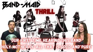 First time hearing BandMaid This cant be real can it Reacting to Thrill by Band Maid [upl. by Tollman]