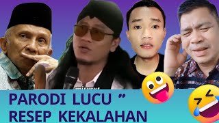 PARODI LUCU quot RESEP KEKALAHAN DARI MBAH AMIN 😀 😅 😂 🤣 🤣 [upl. by Atirehs]