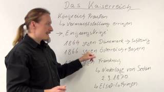 Kaiserreich  Die Gründung des Deutschen Kaiserreichs  Abitur Geschichte [upl. by Agiaf]