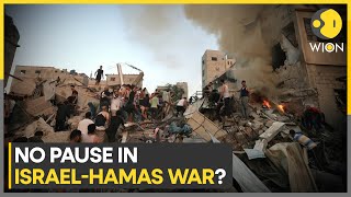 IsraelHamas war  Palestinians express mistrust on Truce deal  Latest English News  WION [upl. by Oetomit833]