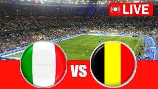 Italië  België LIVE 🔴 UEFA Nations League 2024 [upl. by Sasha]