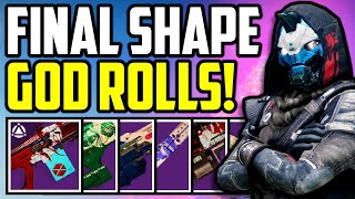 Destiny 2 NEW Pale Heart Weapons PVE God Roll Guide amp How To Unlock Them [upl. by Terbecki]