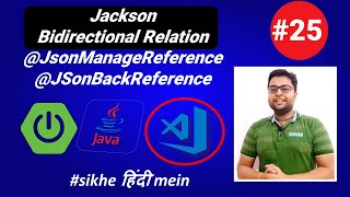 Jackson – Bidirectional Relationships  JsonManagedReference JsonBackReference  Spring Boot [upl. by Hokanson]