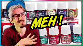 UNDERWHELMED Pebeo Fantasy Prisme Paints Review [upl. by Lamdin16]