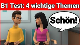 Mündliche Prüfung Deutsch B1  Gemeinsam etwas planenDialog  4 wichtige Themen  sprechen Teil 3 [upl. by Acirred]