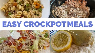 Easy Crockpot Meals for Summer Summer Dinner Ideas [upl. by Feinberg109]